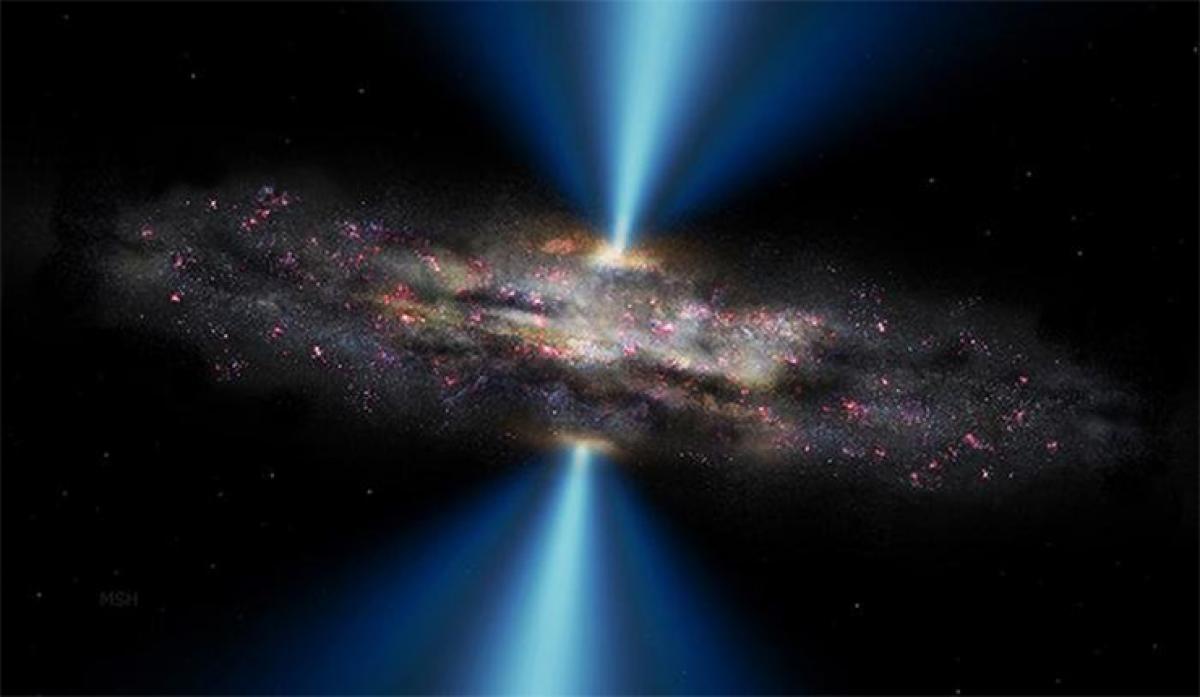 Super sized black hole that outgrew its galaxy spotted